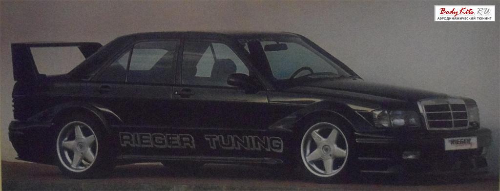 Пороги Mercedes benz W201 1985-1993 "EVO III"
