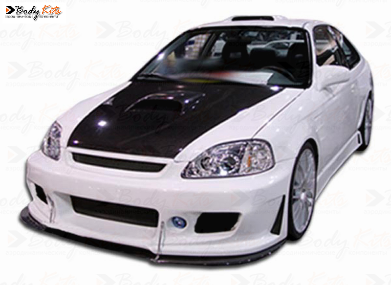Передний бампер "B-2" для Honda Civic EK (96-98)