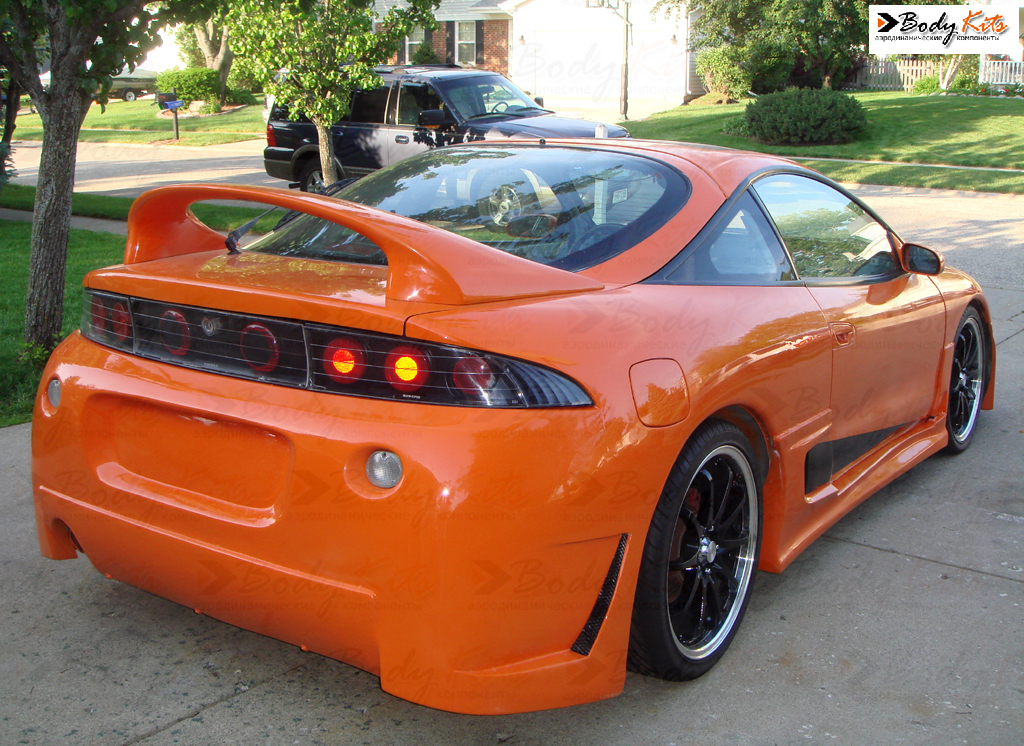 Задний бампер "B-2" / "Buddy Club 2" для Mitsubishi Eclipse 2G (95-99)